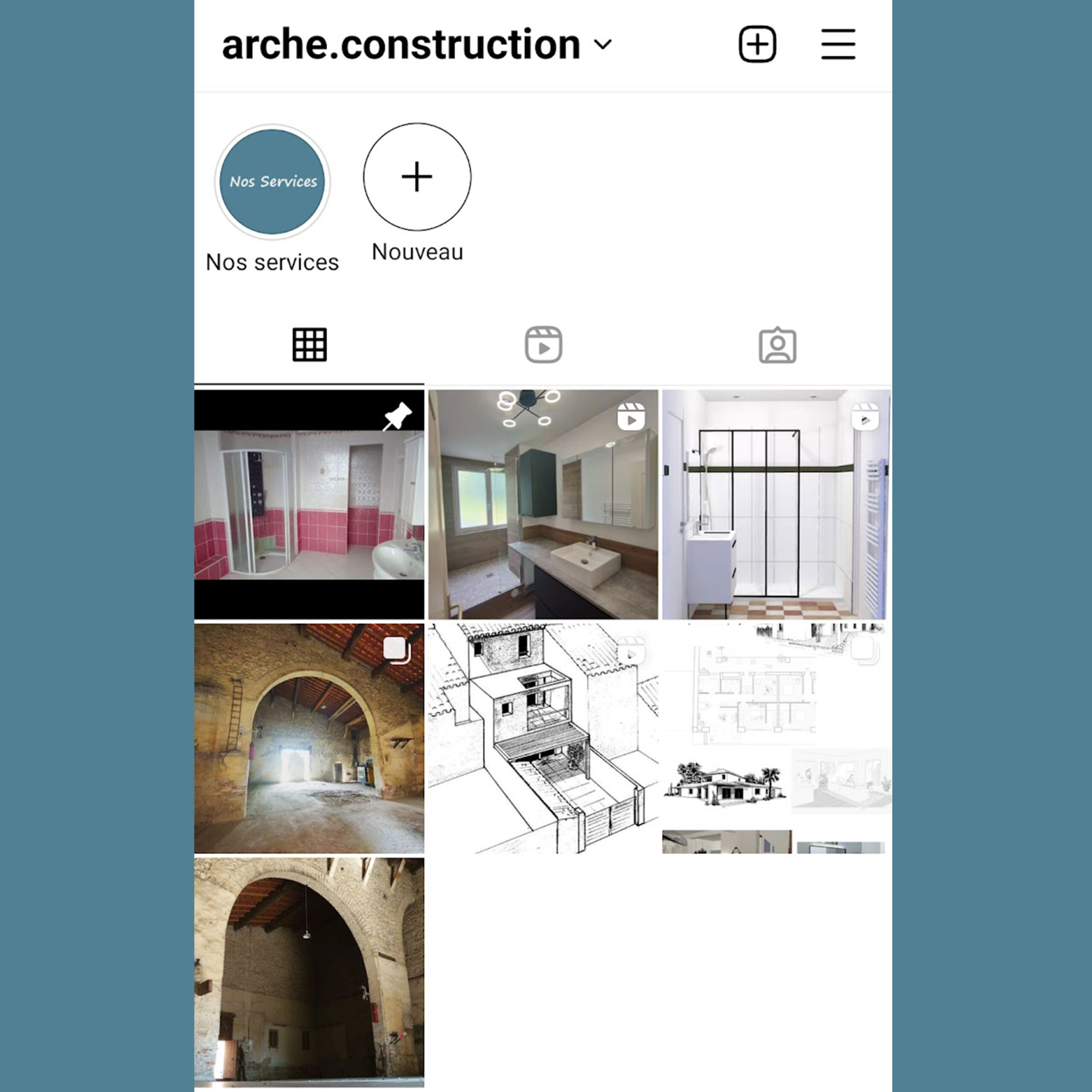 Arche Construction est sur Instragram et Facebook !