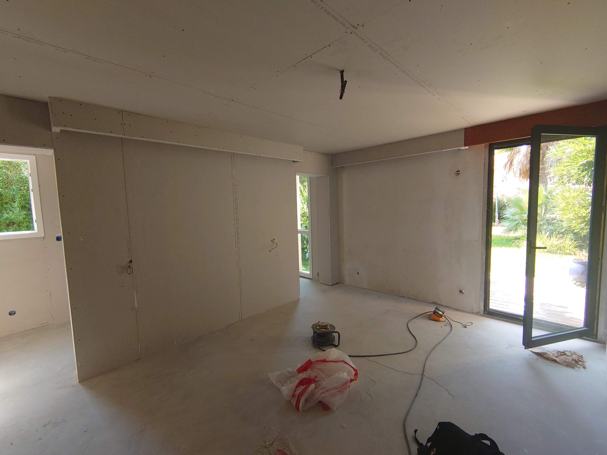 2025-09 extension/rénovation d’une chambre parentale en cours